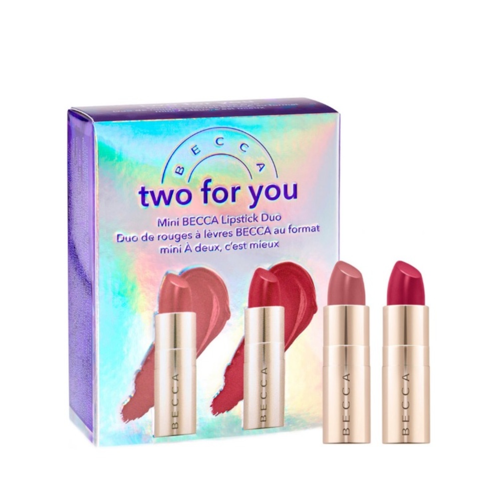 🎀BECCA Two For You Mini Lipstick Duo